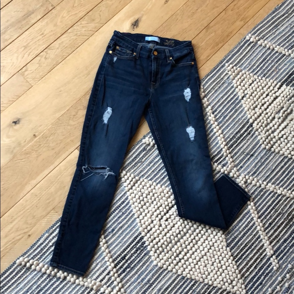 7 For All Mankind B(Air) Ankle Skinny Jean